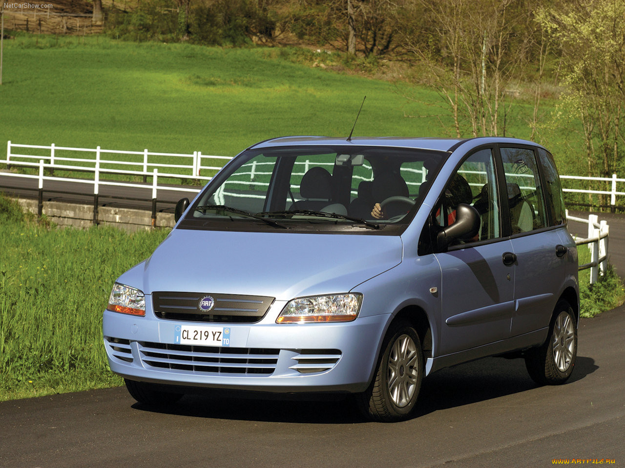 fiat, multipla, 2004, 